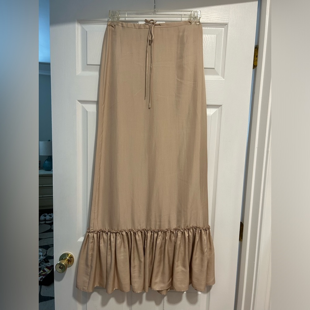 Twelfth Street by Cynthia Vincent silk maxi skirt